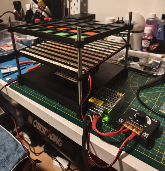 Light Diffusion Test Platform