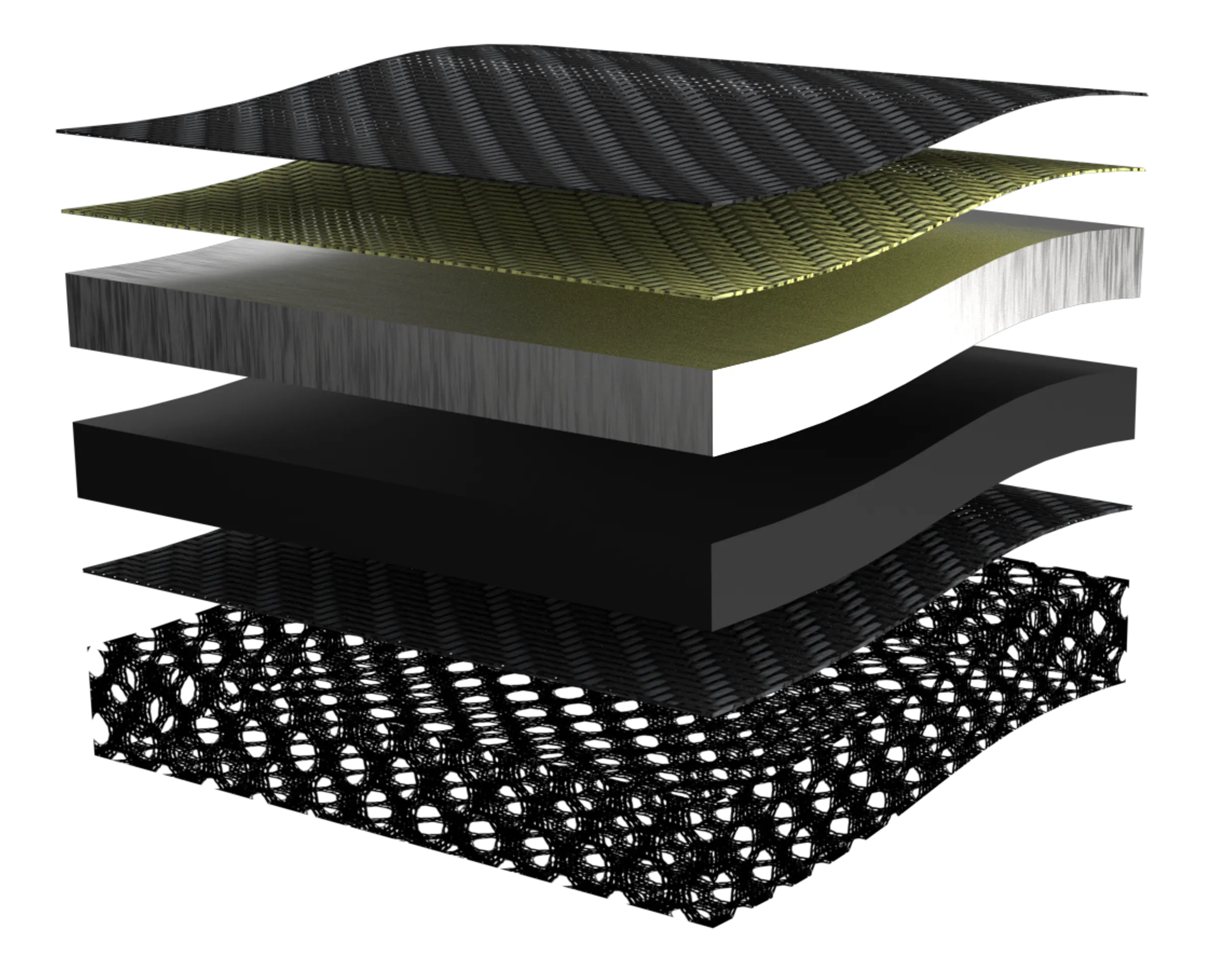 Functional Layers Cross-Section