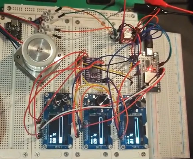 ESP32 + A4988 24V Stepper Motor Control