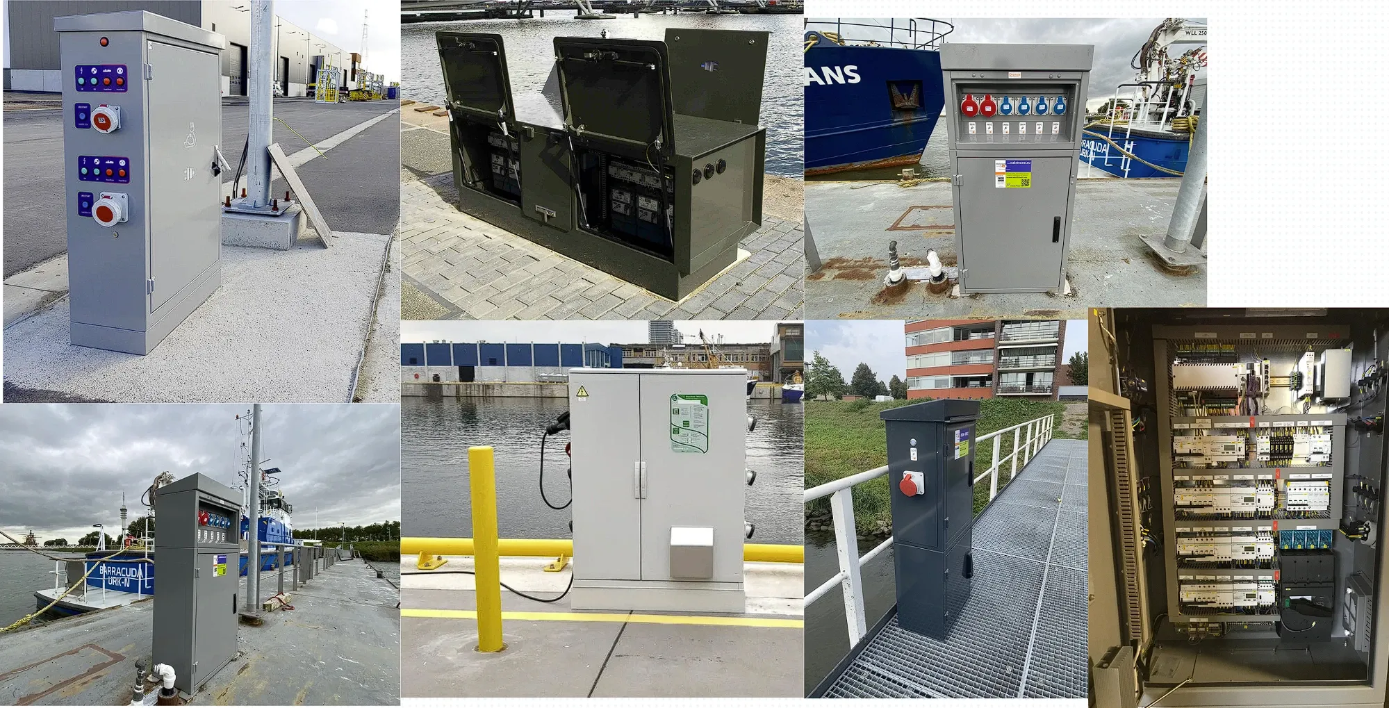 Survey of existing shore power cabinets