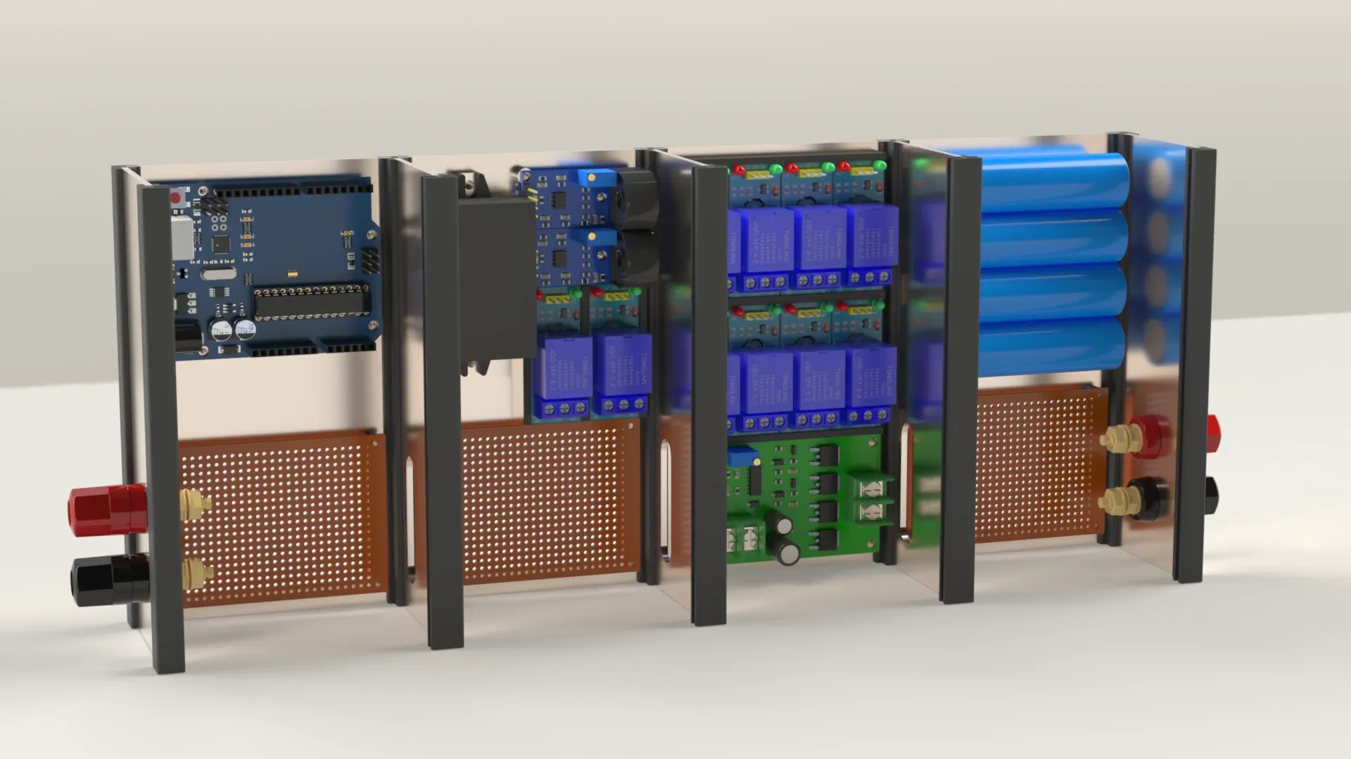 Scale model render