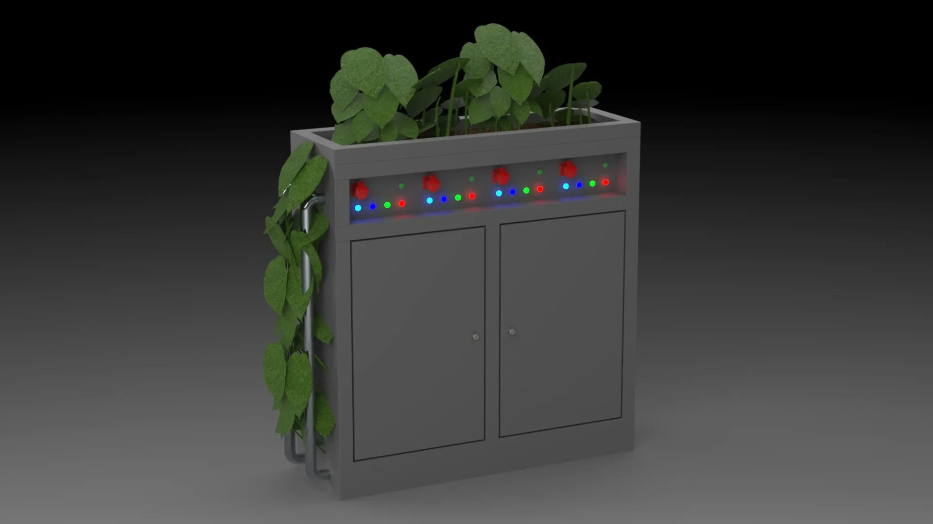 Scale model render