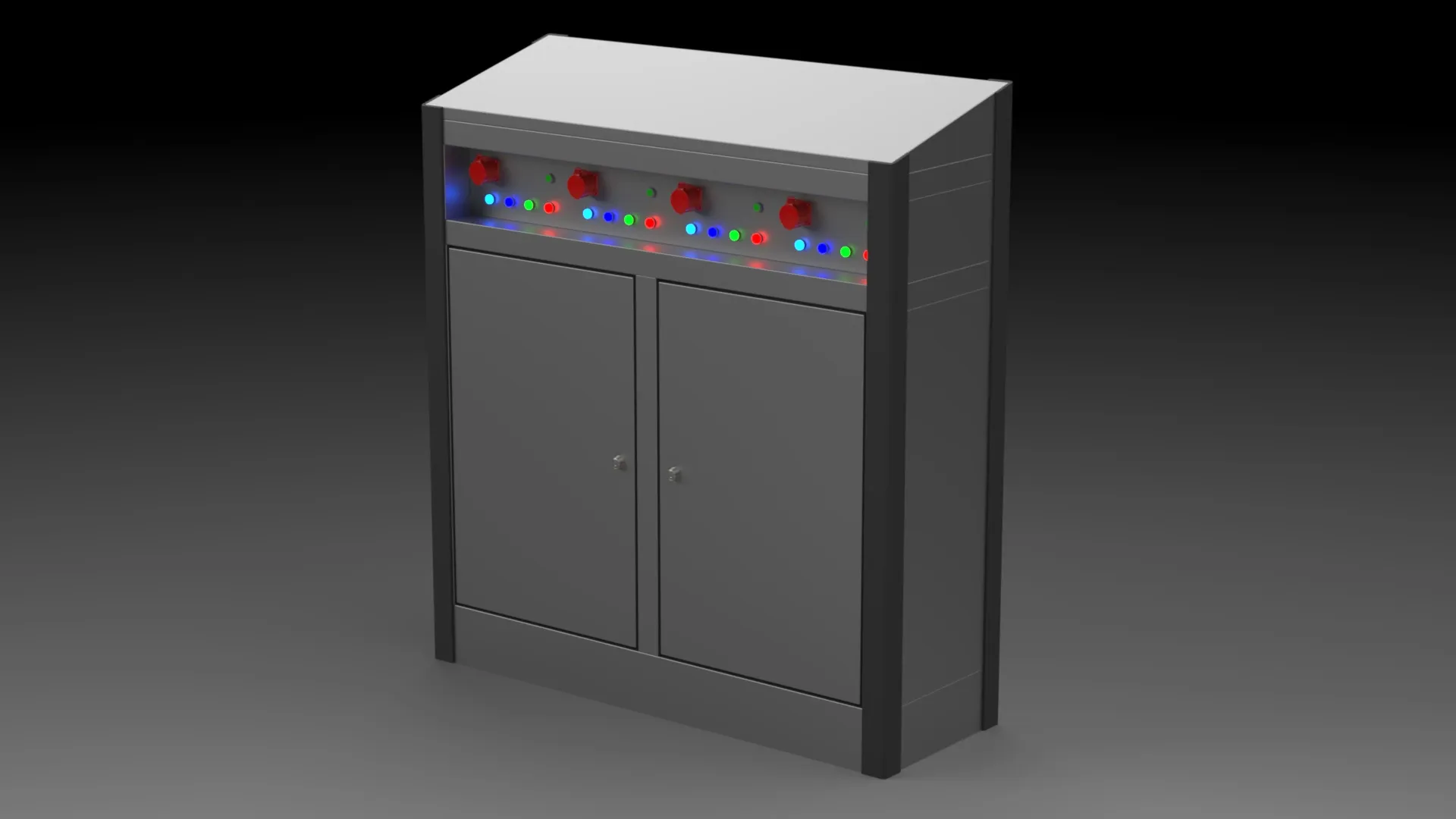 Scale model render