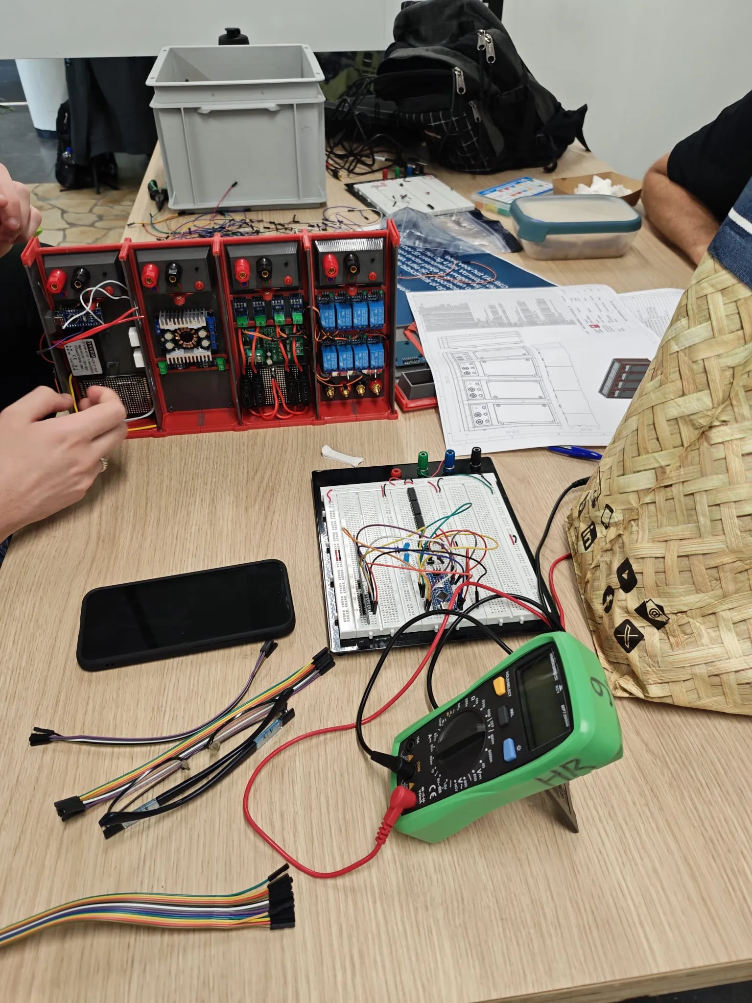 Wiring and testing
